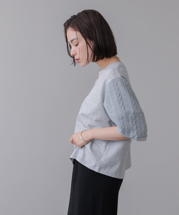 ブークレスリーブプルオーバー