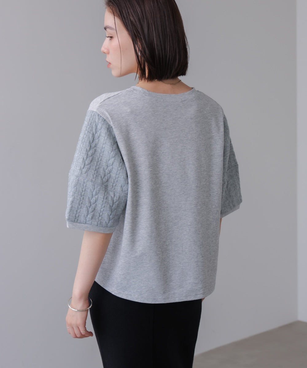 ブークレスリーブプルオーバー