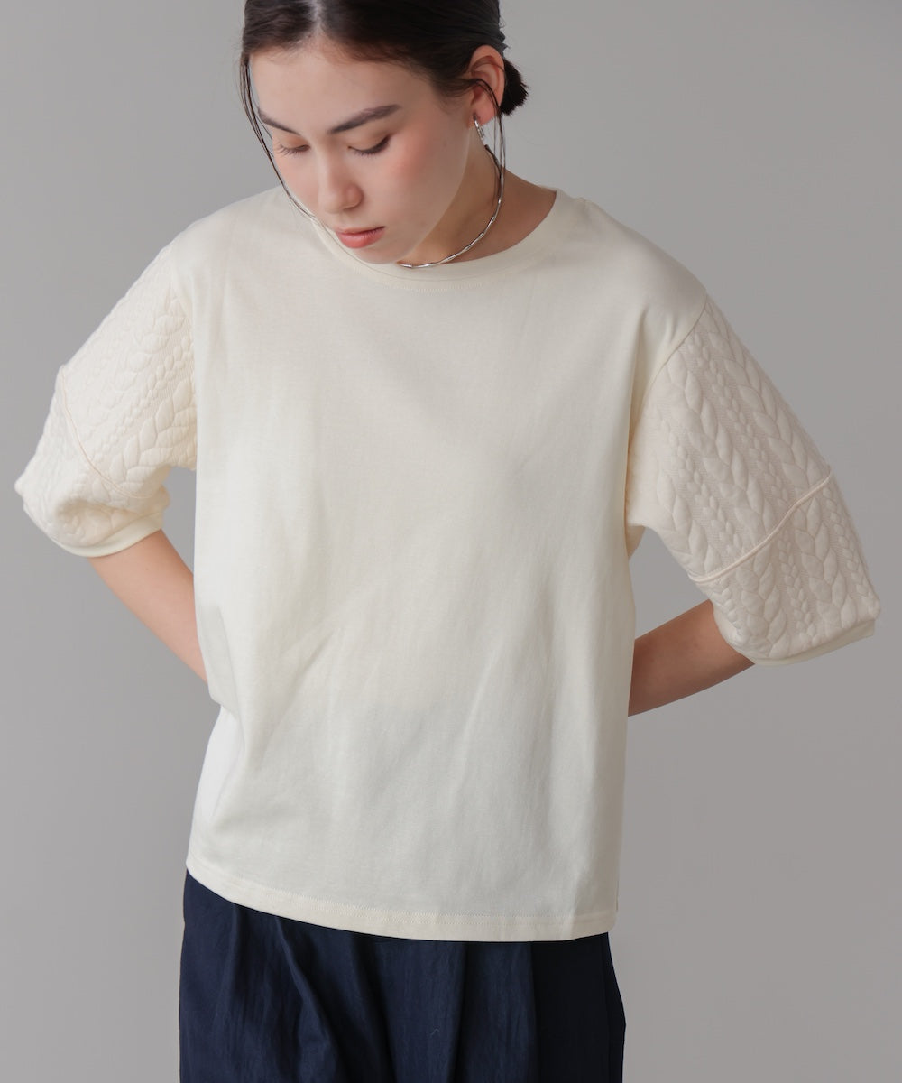 ブークレスリーブプルオーバー