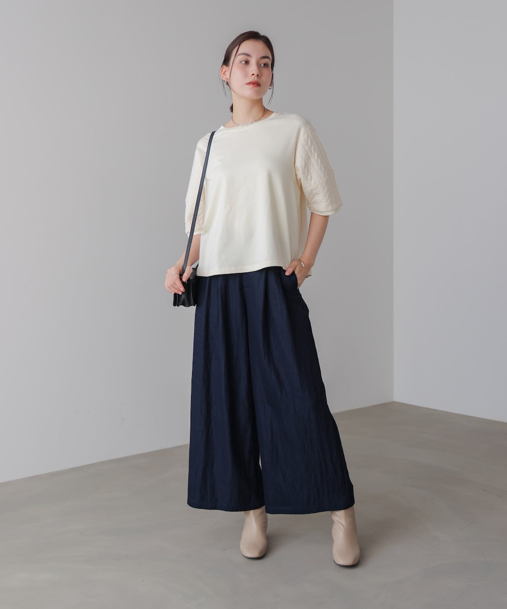 ブークレスリーブプルオーバー