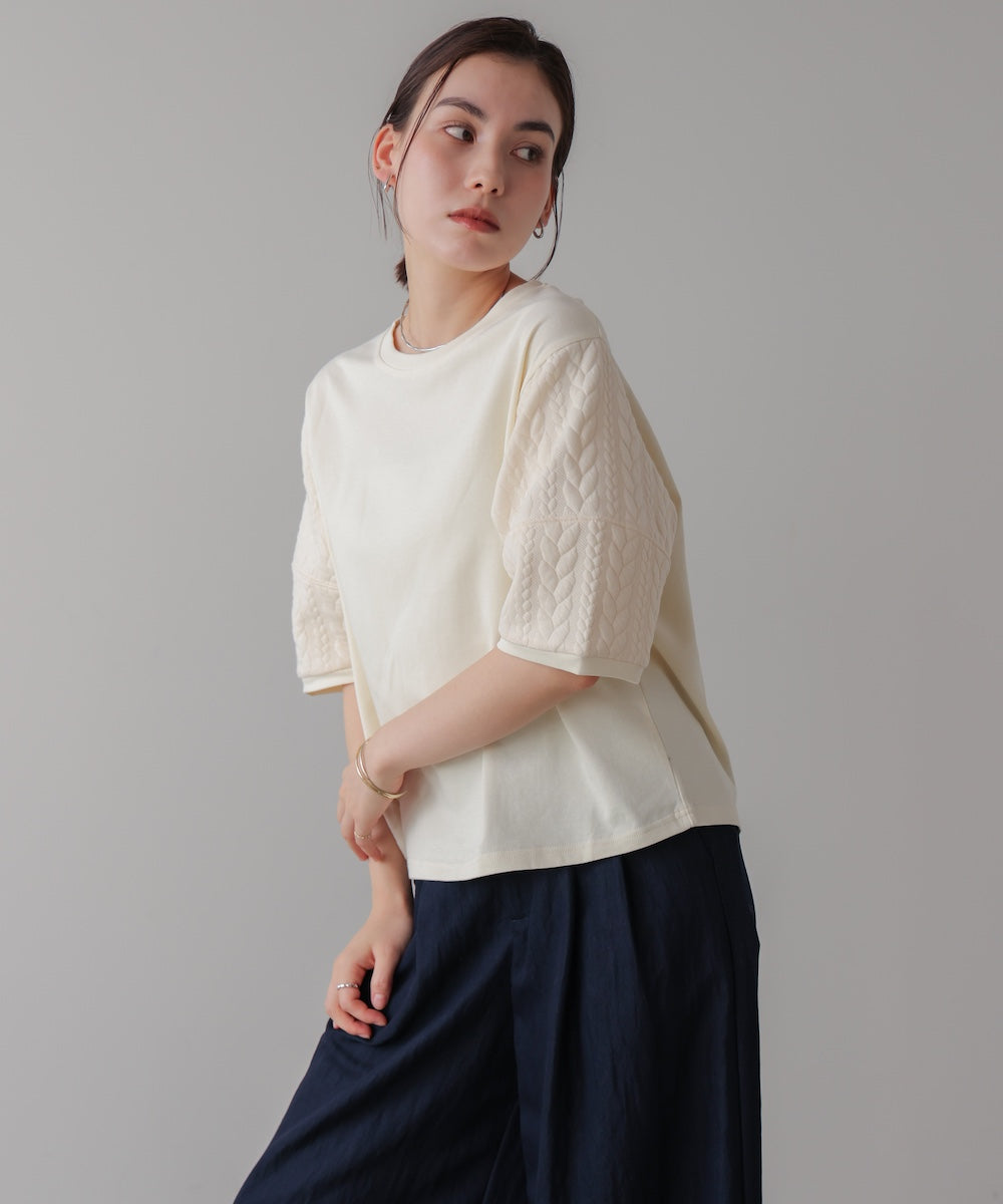 ブークレスリーブプルオーバー