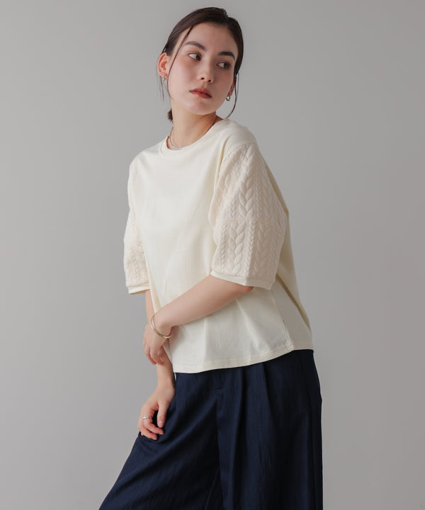 ブークレスリーブプルオーバー