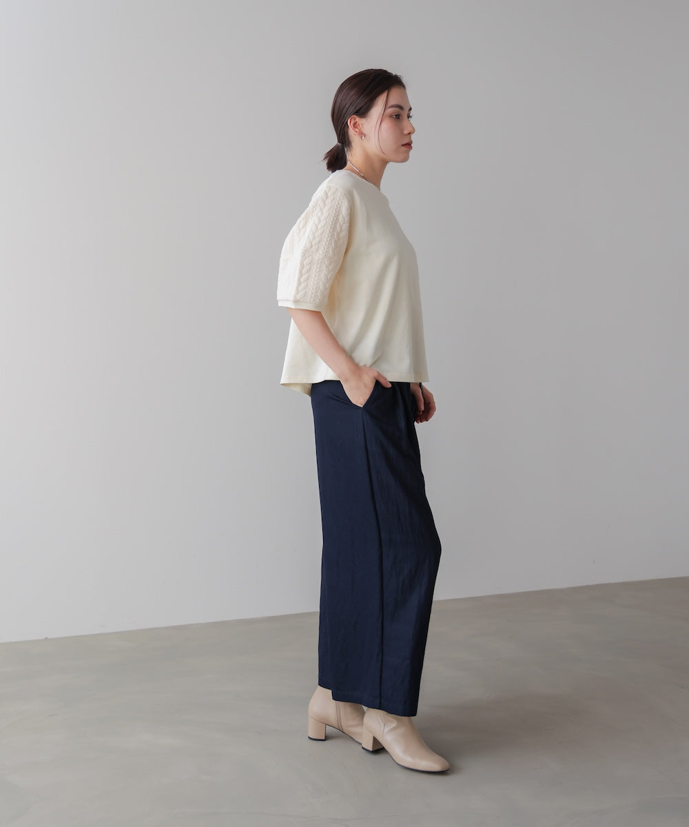 ブークレスリーブプルオーバー