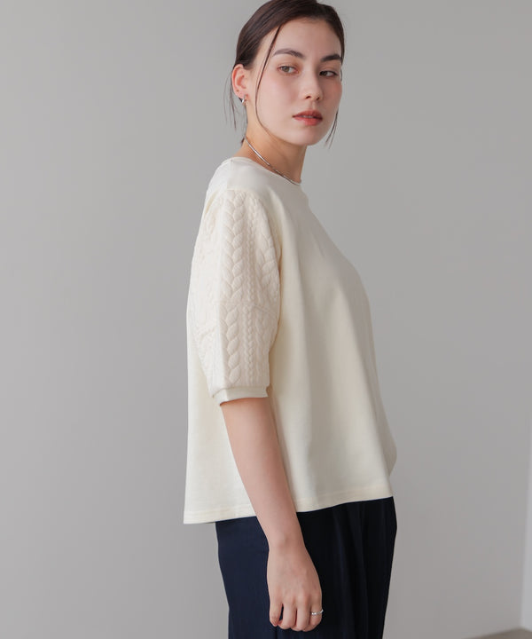 ブークレスリーブプルオーバー