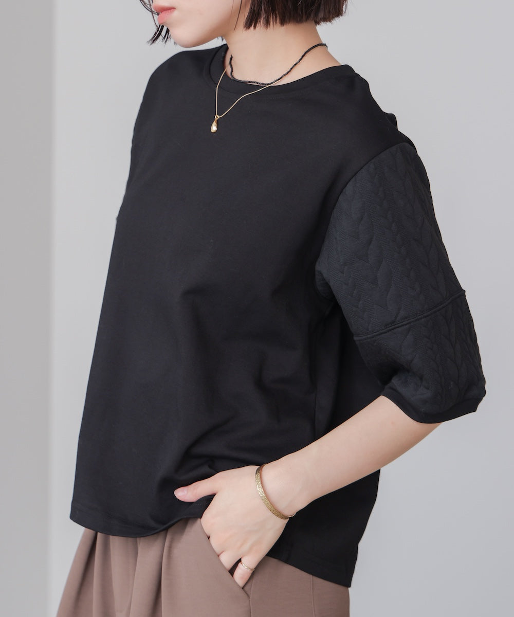 ブークレスリーブプルオーバー