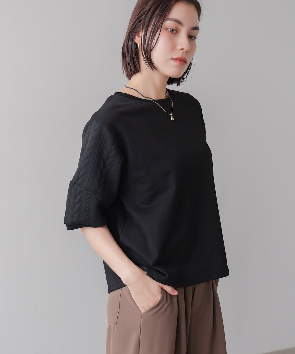 ブークレスリーブプルオーバー