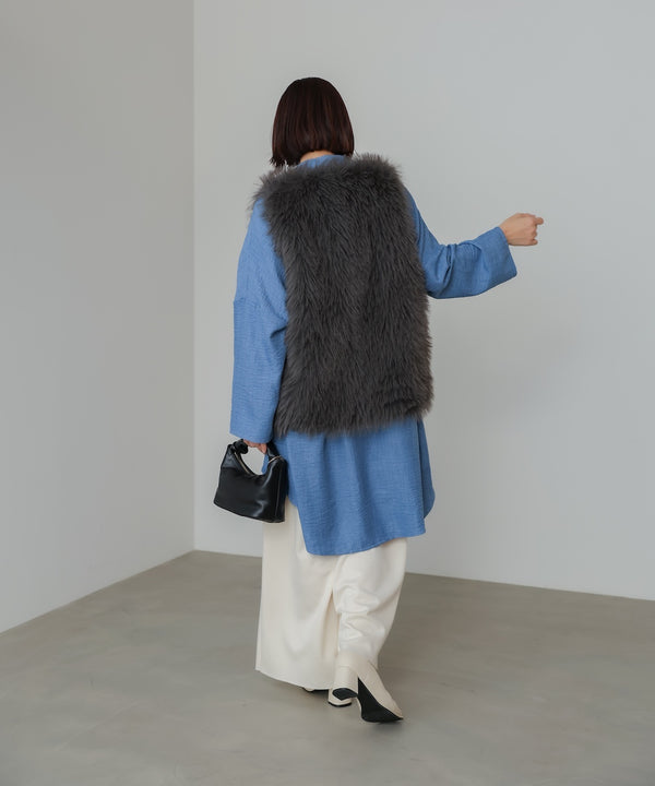 ドルマンシャツチュニック