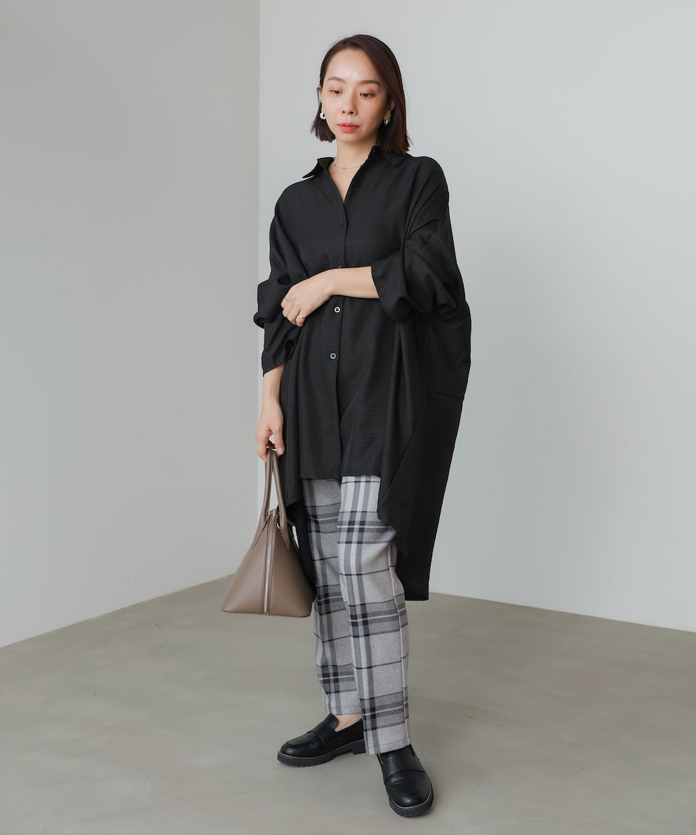 ドルマンシャツチュニック