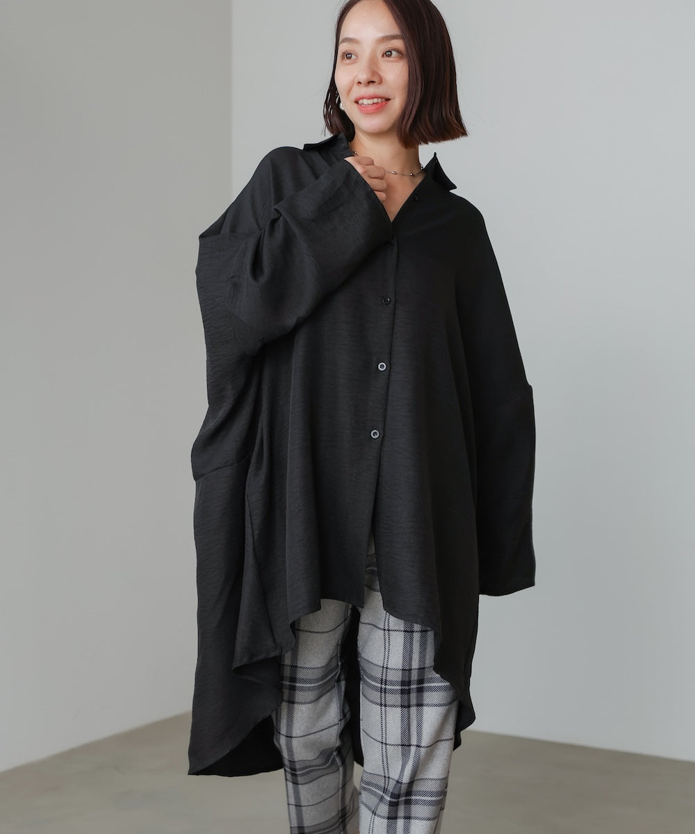 ドルマンシャツチュニック