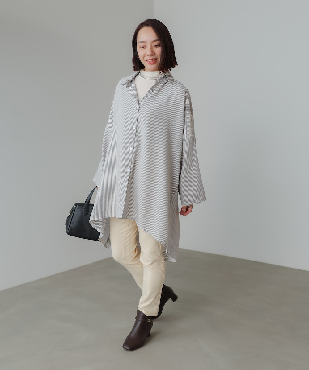 ドルマンシャツチュニック