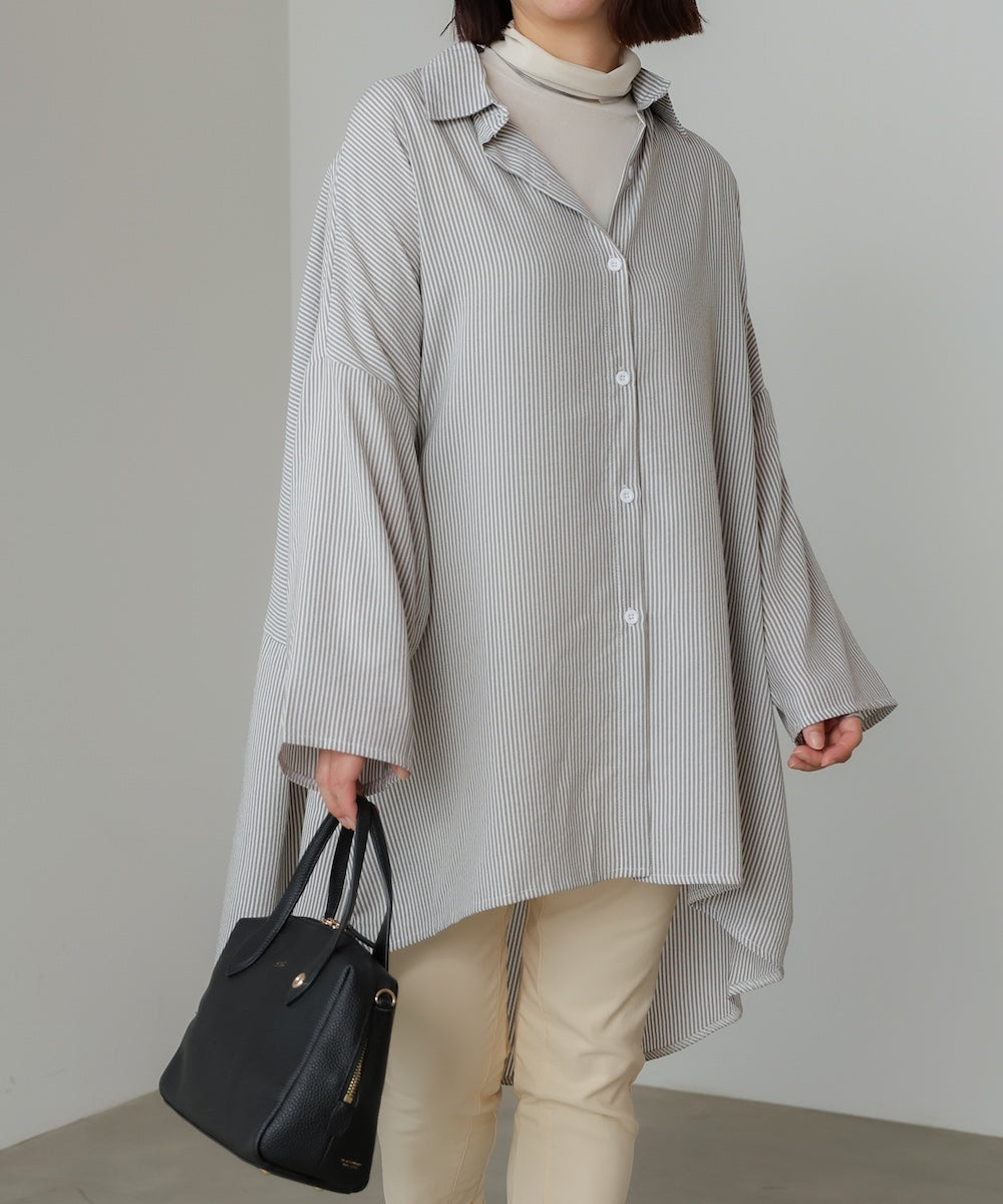 ドルマンシャツチュニック