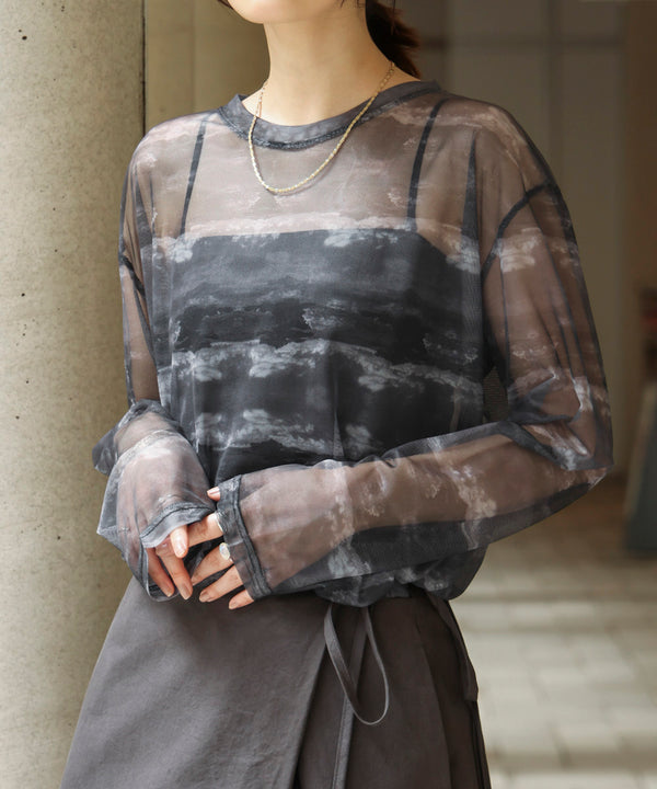 柄シアーインナー
