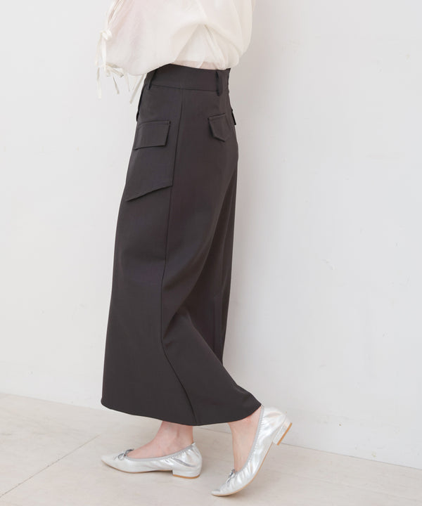 レイヤードデザイン　Ｉラインスカート