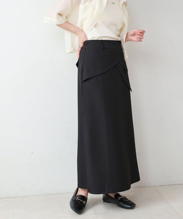 レイヤードデザイン　Ｉラインスカート
