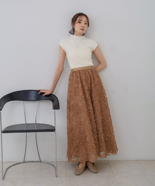 サークルレーススカート