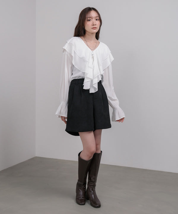 コーデュロイショートパンツ