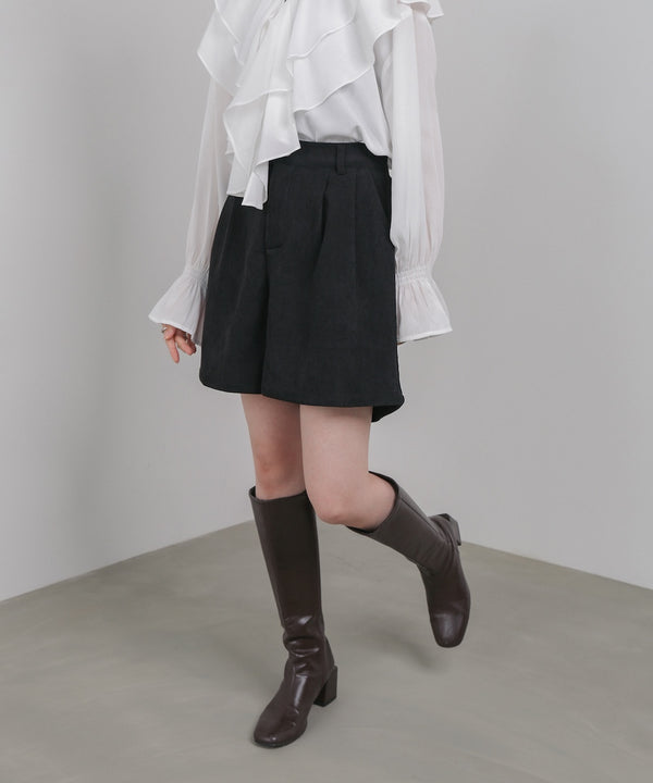 コーデュロイショートパンツ