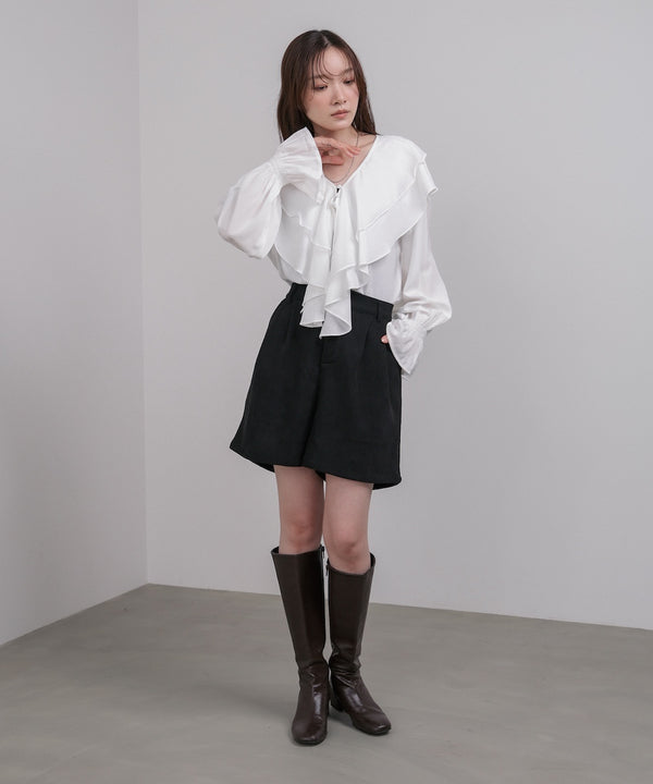 コーデュロイショートパンツ