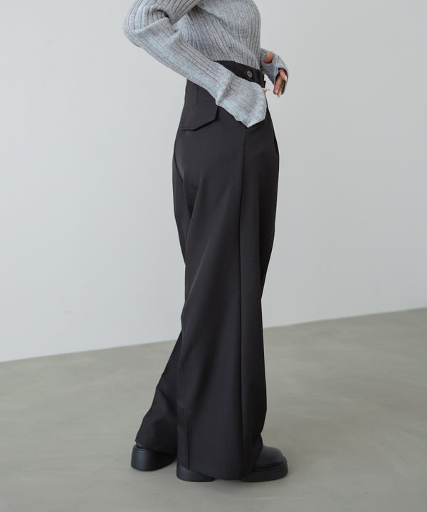 ツータックパンツ