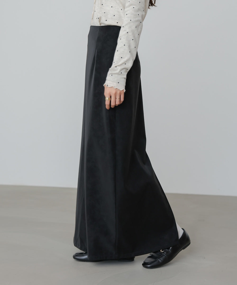 フェイクスエードスカート