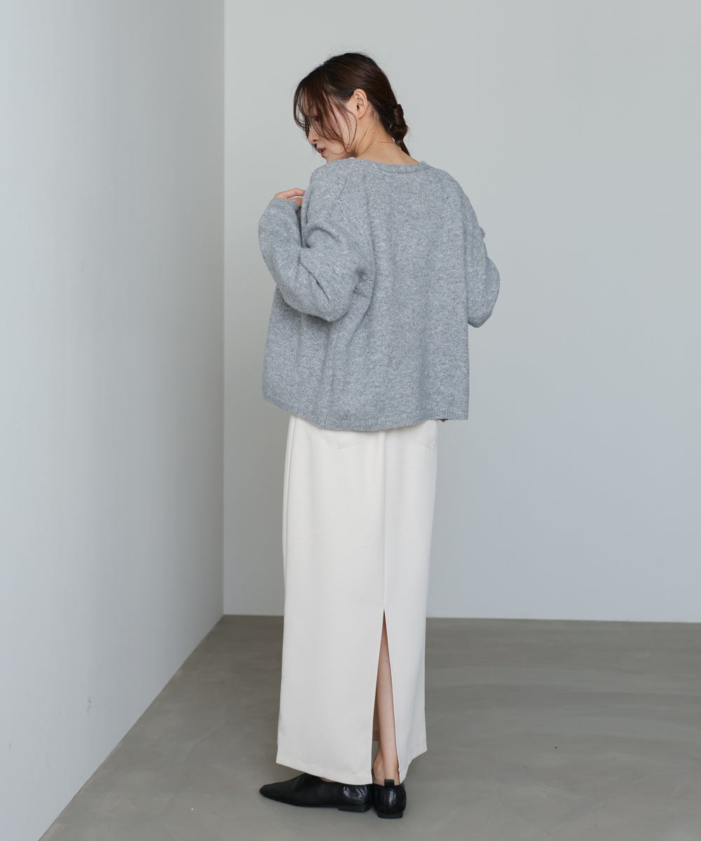 ニットレースキャミ＋ニットカーディガン