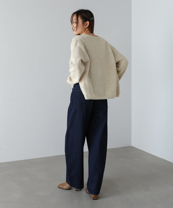 ニットレースキャミ＋ニットカーディガン