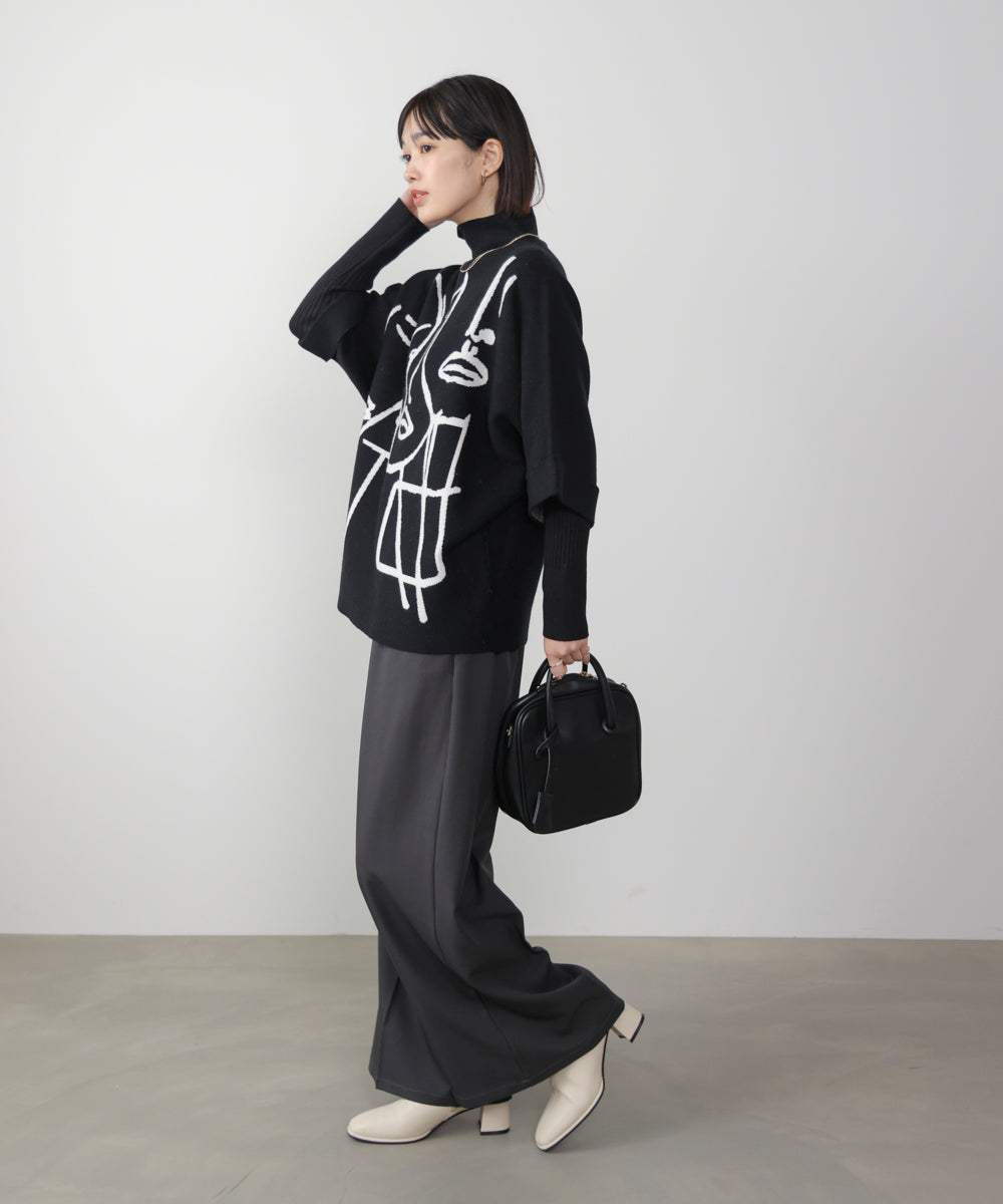 フェイスアートニット