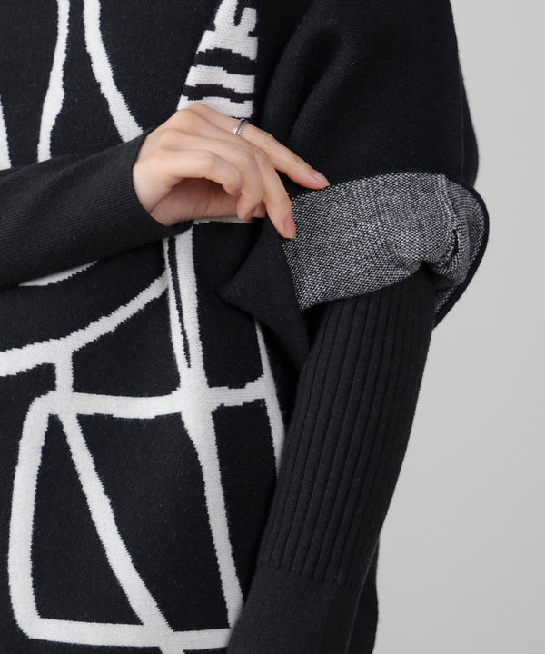 フェイスアートニット