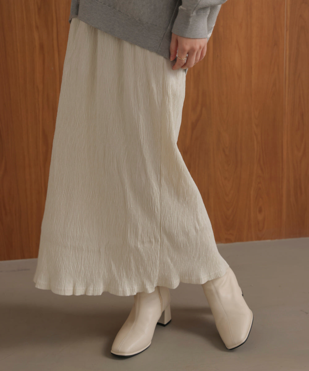 クラッシュベロアナロースカート