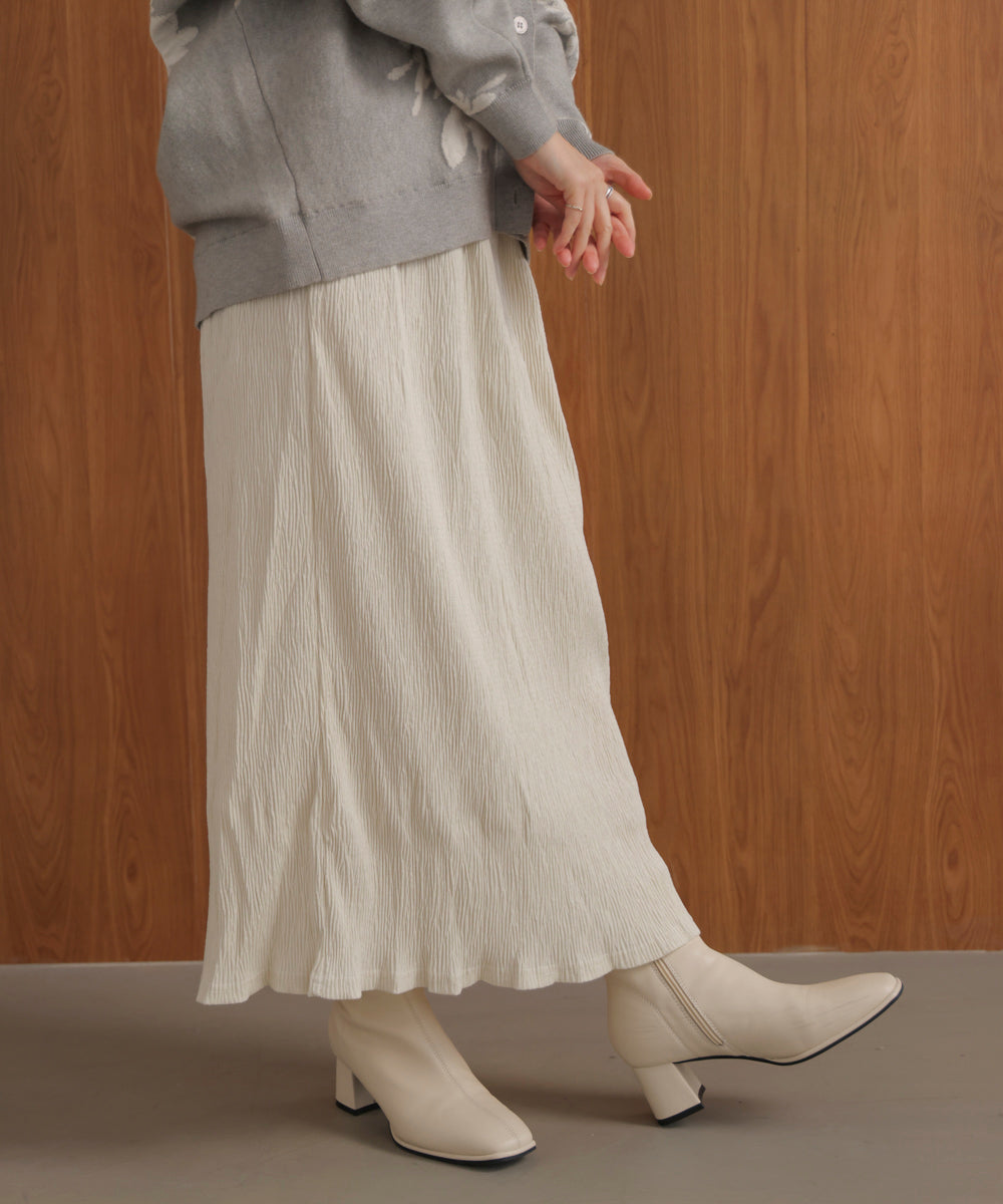 クラッシュベロアナロースカート