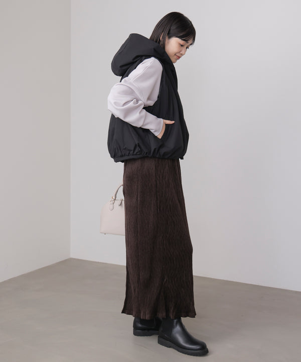 クラッシュベロアナロースカート