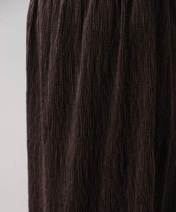 クラッシュベロアナロースカート