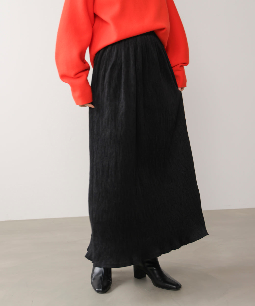 クラッシュベロアナロースカート