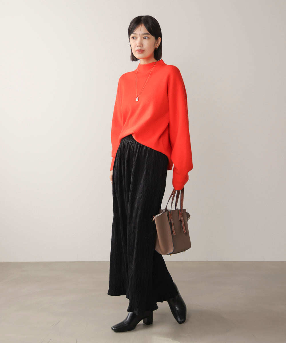 クラッシュベロアナロースカート