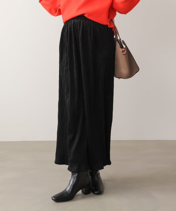 クラッシュベロアナロースカート