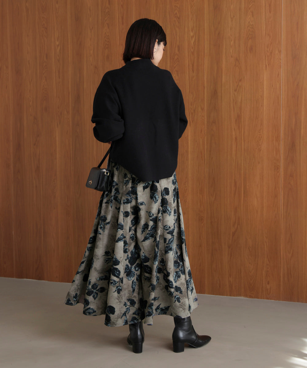 花柄フレアパンツ［12/12発送予定］
