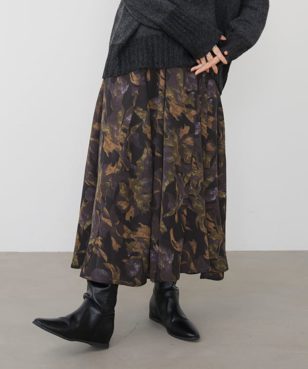 花柄フレアパンツ［12/12発送予定］