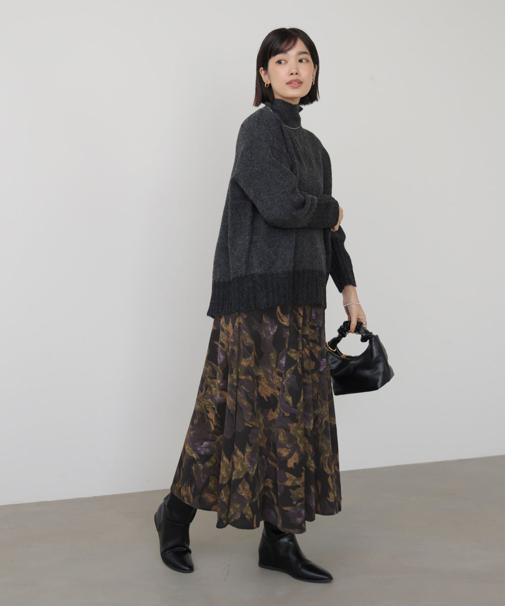 花柄フレアパンツ［12/12発送予定］