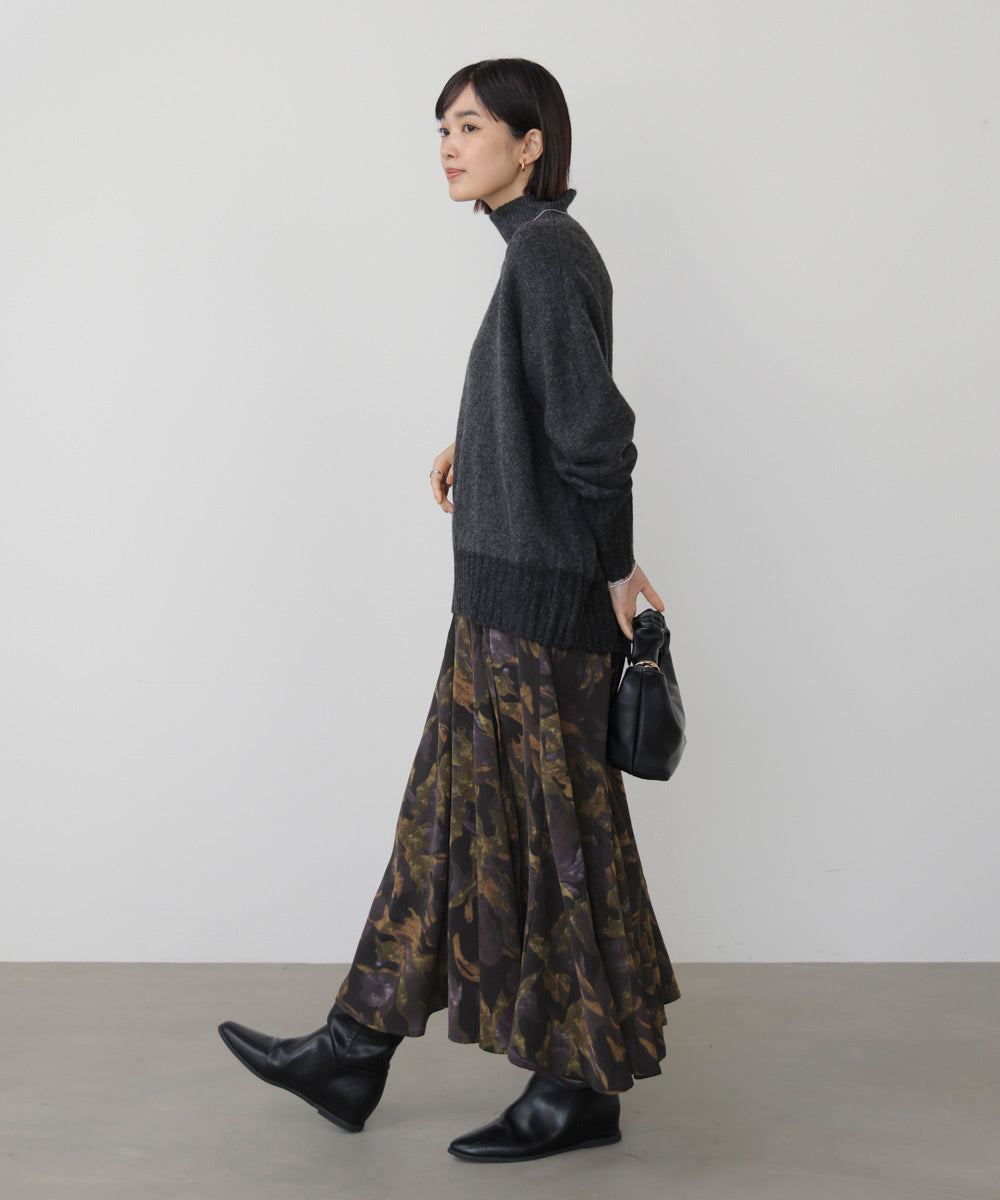 花柄フレアパンツ［12/12発送予定］