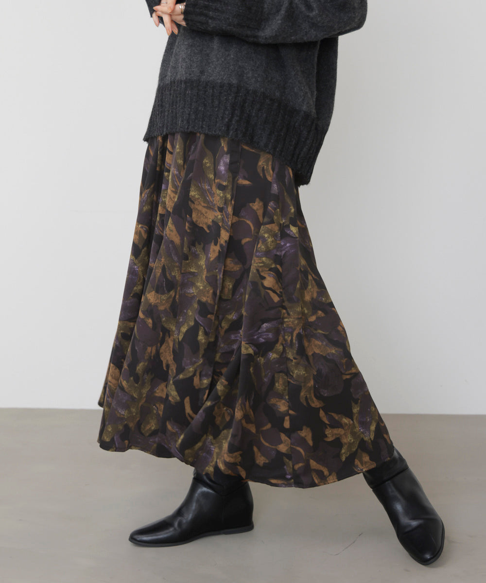 花柄フレアパンツ［12/12発送予定］