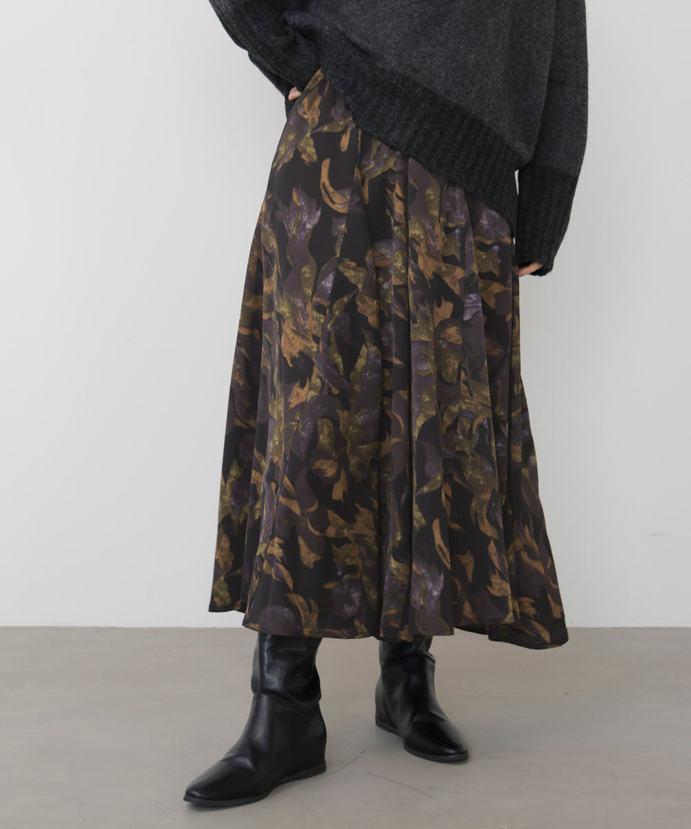 花柄フレアパンツ［12/12発送予定］