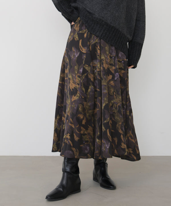 花柄フレアパンツ［12/12発送予定］