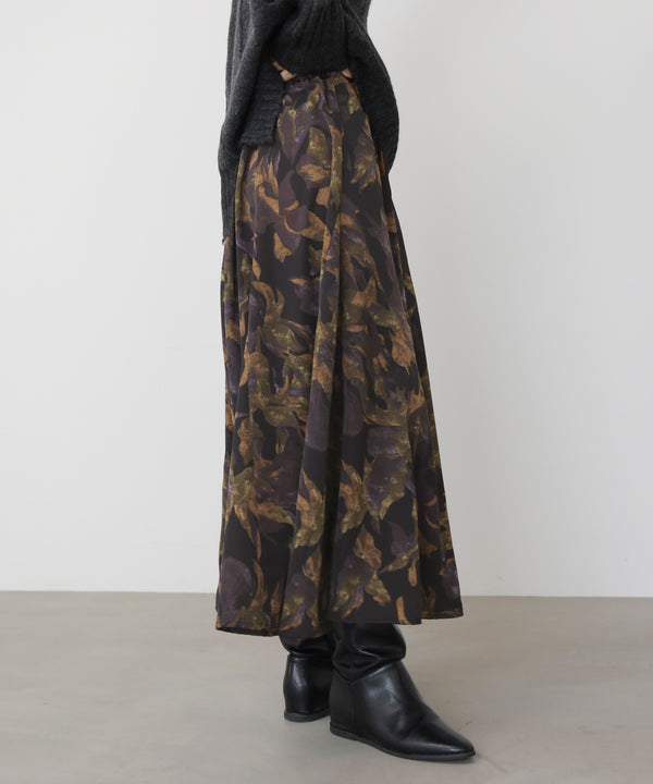 花柄フレアパンツ［12/12発送予定］