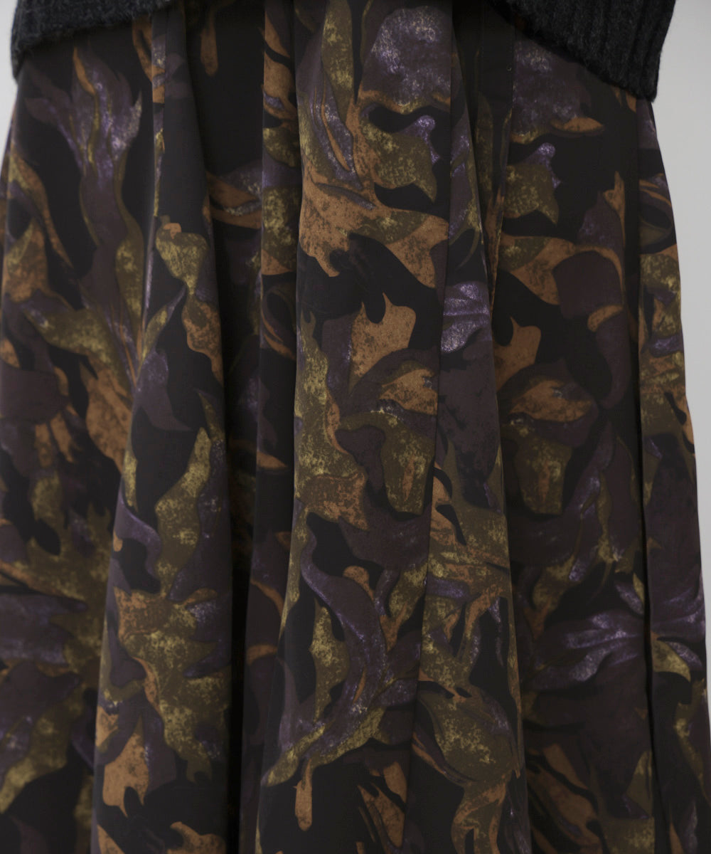 花柄フレアパンツ［12/12発送予定］