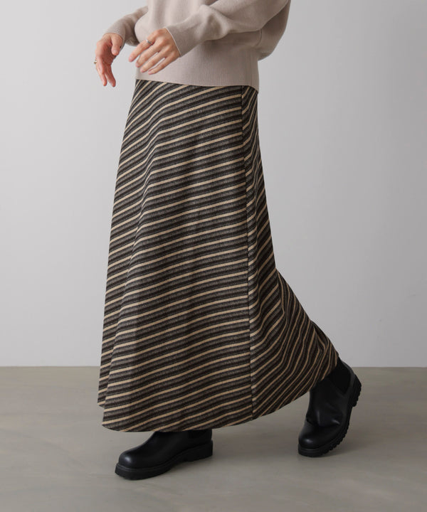 バイアスストライプタイト