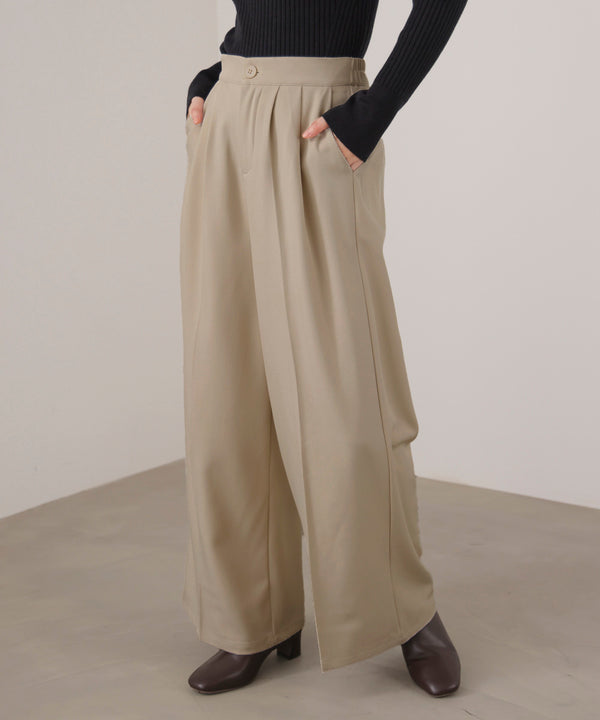 2タックストレートパンツ