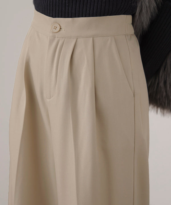 2タックストレートパンツ