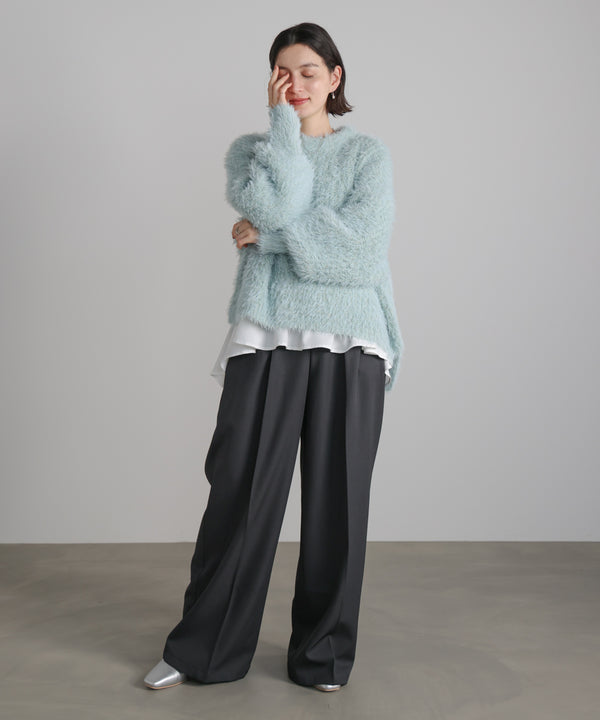 2タックストレートパンツ