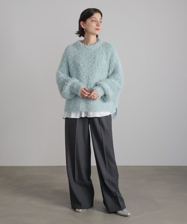 2タックストレートパンツ