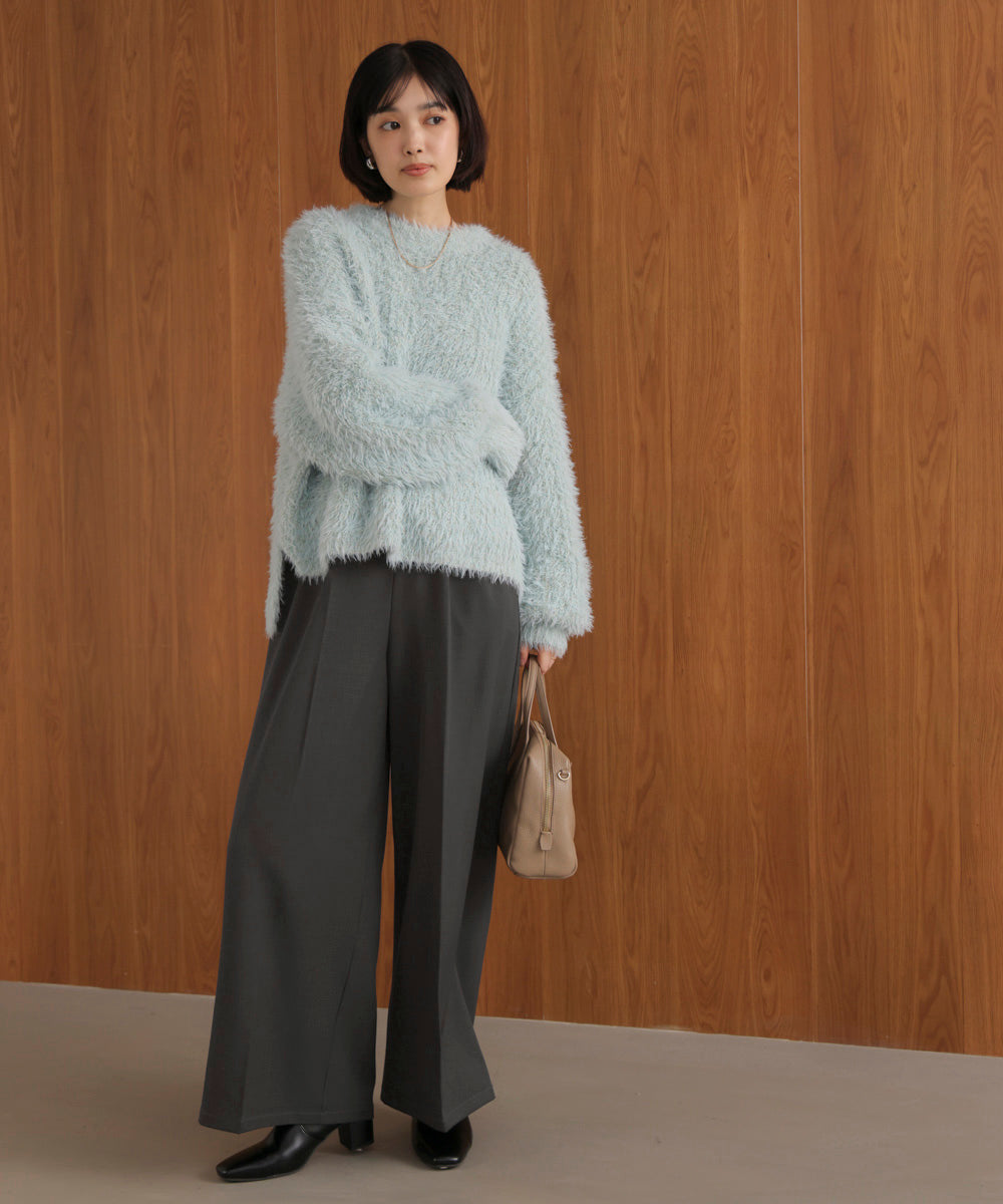 2タックストレートパンツ